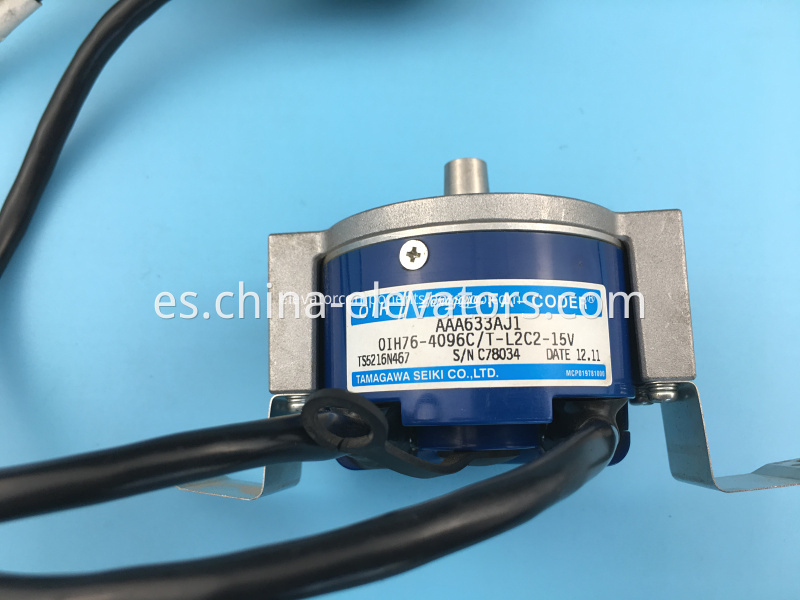 Codificador rotatorio para ascensores OTIS MRL OIH76-4096C/T-L2C2-15V Rotary Encoder for OTIS MRL Elevators OIH76-4096C/T-L2C2-15V